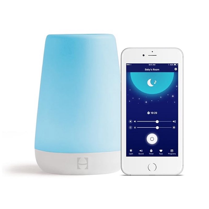 (App needed to work)Hatch Baby Sound Machine, Night Light | Hatch Baby | Sleep Support | Registry Essential, Routine Builder, Time-to-Rise Alarm Clock, White Noise, Nursery Stories, Toddler Kids