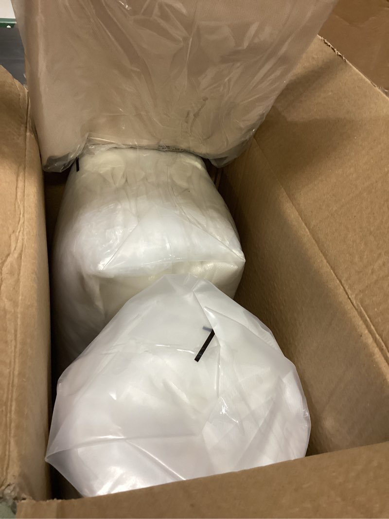 Condition photo showing New/Like New for aaaaacessories outdoor deep seat cushions with double welted pillow, waterproof, fade-resistant patio furniture replacement cushions, 24" x 24" x 5" + 24" x 19", sandstone beige sandstone beige 24"x24"x5"/24"x19"