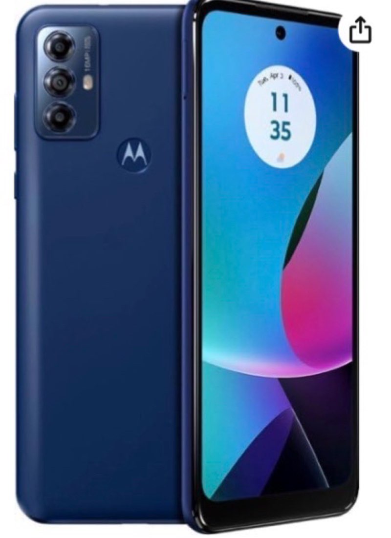 Motorola XT2271-5 Moto G Play 2023 4G LTE 32GB+3GB 6.5" Locked Smartphone - Blue.   ***Working condition verified. No network or connectivity tests were performed. Bidder be advised***