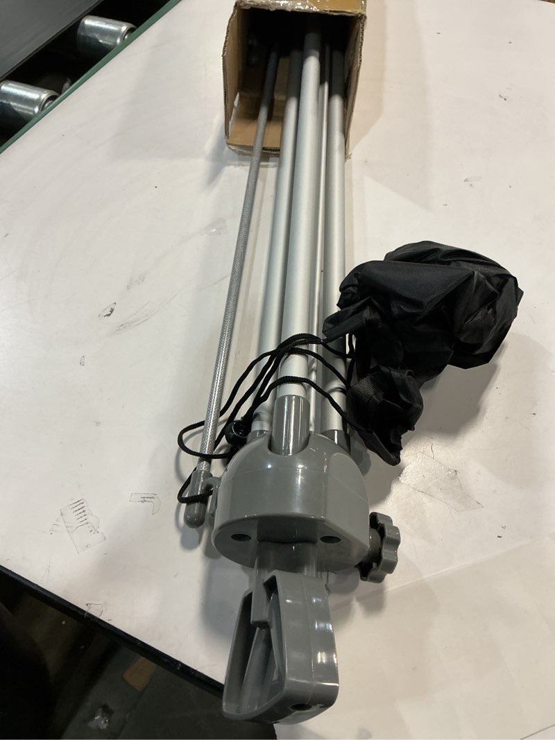 Condition photo showing As Is for X Banner Stand Adjustable Fit Banner 24 x 63 to 32 x 78 Inch, Portable Travel Bag, Bigger, More Adaptable Advertising, Stores, Tradeshow, Restaurant, Event, Birthday & Party (1 PACK)