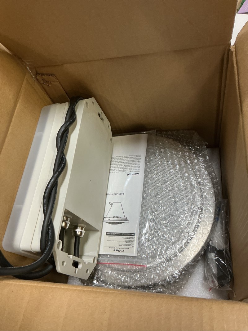 Condition photo showing Good Condition for Led Pool Lights for Inground Pool,100FT Cord,60W 10 Inch Inground Pool Light with Controller,Remote and APP Control,Suitable for Most 10 Inch Wet Niche,304 Stainless Steel,IP68