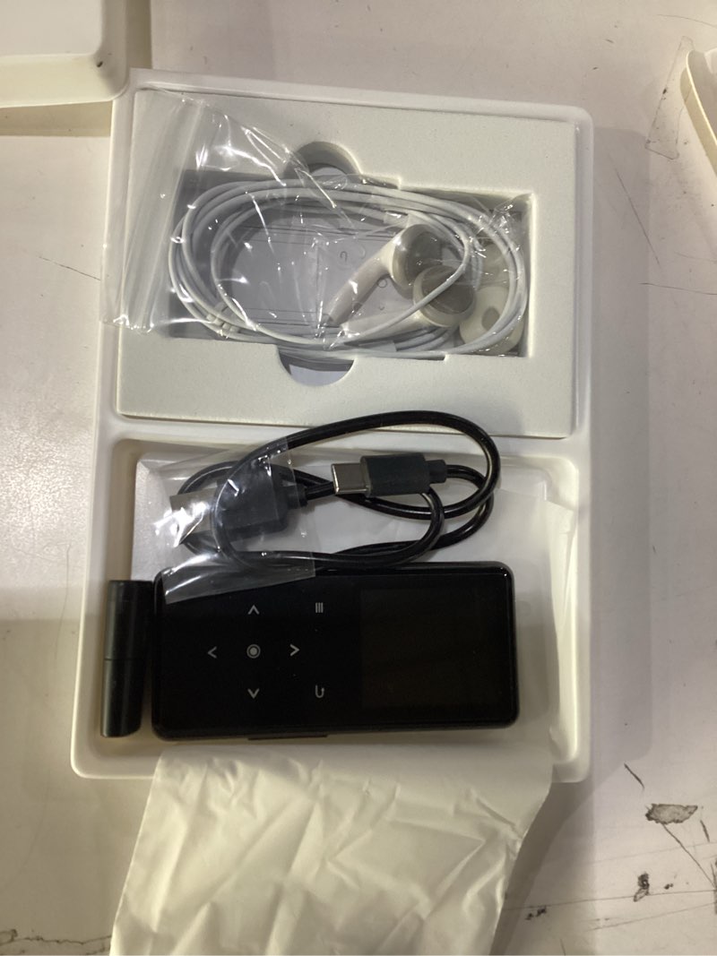 Condition photo showing New/Like New for 128GB MP3 Player with Bluetooth, Portable Music Player with Built-in Speaker, Enjoying Your Digital Music and Audiobooks Anytime,Includes FM Radio,Recorder,E-Book,and Comes with Earphones Black_V6
