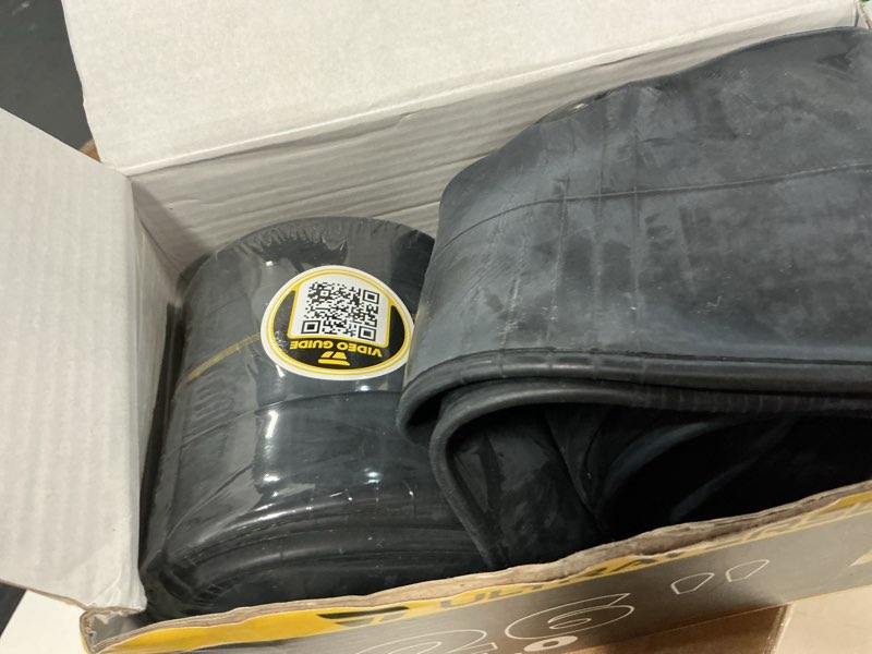 Condition photo showing Good Condition for ultraverse 20x4.0, 24x4.0, 26x4.0, 20x3.0, 26x3.0, 16x3.0, inner tube set with schrader valve - ideal for mountain bikes & e-bikes with fat tires - durable & reliable 2 pack with tire levers 4.0 width 26 inch x 4.0