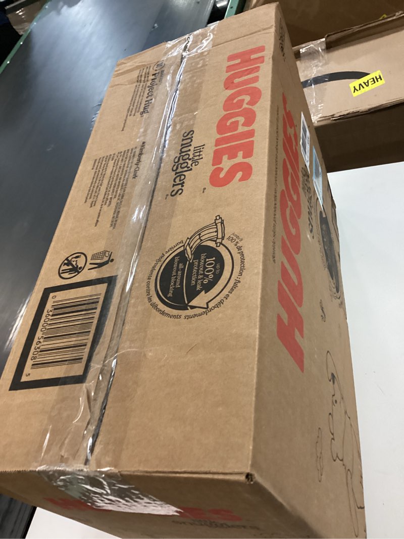 Condition photo showing item condition for Huggies Size 1 Diapers, Little Snugglers Diapers, Size 1 (8-14 lbs), 198 Count (6 Packs of 33), Packaging May Vary Size 1 198