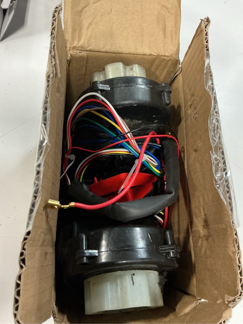 Condition photo showing As Is for 24v motor gearbox wires harness conversion kit for power wheels trax upgrade,wire harness switch mot