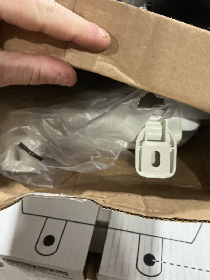 Condition photo showing Good Condition for KOHLER Stonewood Quiet-Close, Elongated Toilet Seat Soft Close, Durable Wood, Easy Installation, Universal Fit, Home Essentials, White Finish, K-20466-0 Elongated White