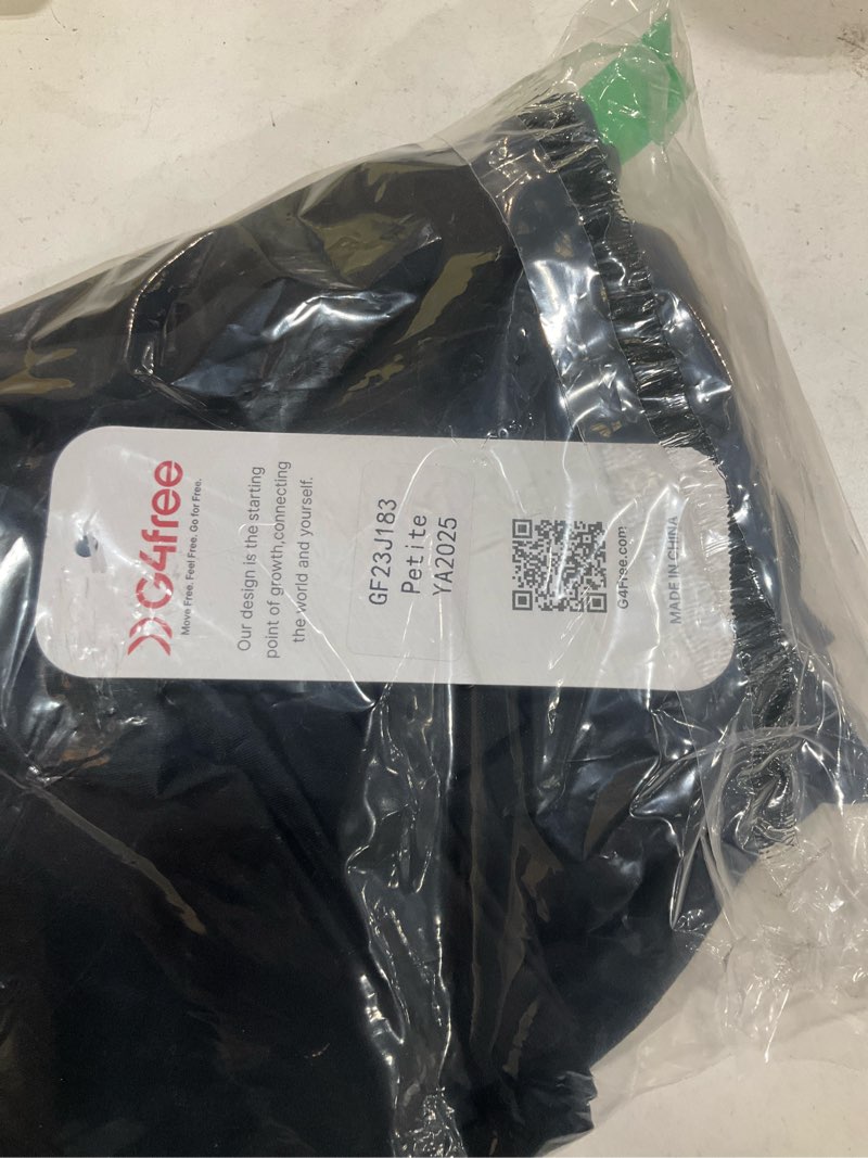 Condition photo showing Good Condition for g4free evergoing yoga pants women wide leg pants with pockets high waist stretch dress casual sweatpants petite/regular/tall 29" inseam small black