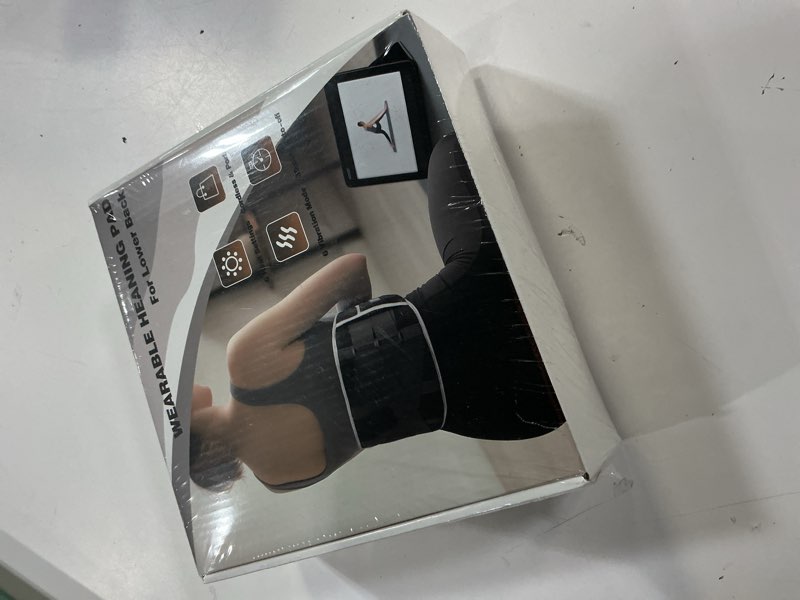 Condition photo showing New/Like New for cordless heating pad for back pain relief: 7000mah lower back massager with 6 heat 6 vibration, portable heating pad for cramps, birthday gifts for women men mom dad large