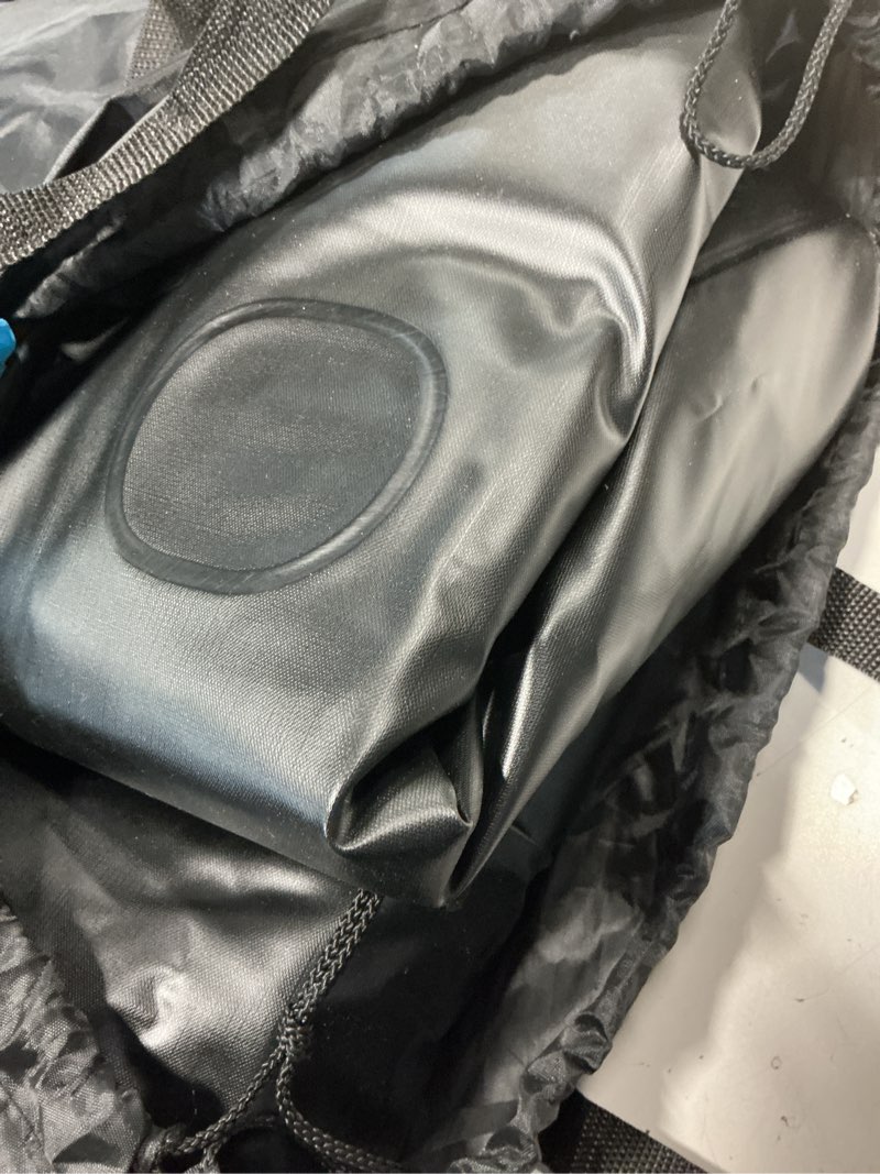 Condition photo showing As Is for SoundAsleep Dream Series Luxury Air Mattress with ComfortCoil Technology & Built-in High Capacity Pump for Home & Camping- Double Height, Adjustable, Inflatable Blow Up, Portable - Queen Size Queen Black
