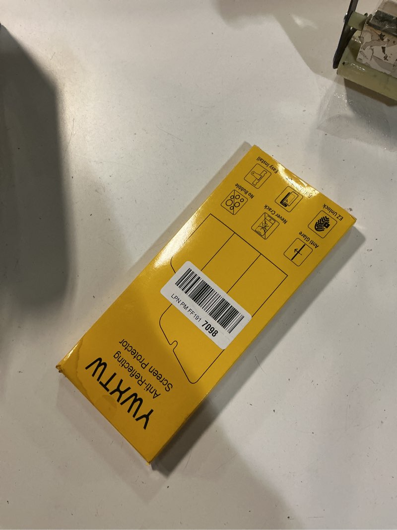 Condition photo showing New/Like New for YWXTW Anti Reflective Screen Protector for Samsung Galaxy S25 Ultra, Anti Glare & EZ Unlock [Bubble Free Applicator] [Not Glass] Display Protective Film Shield Accessories Case Friendly, 2 Pack Anti-Reflecting Film S25 Ultra
