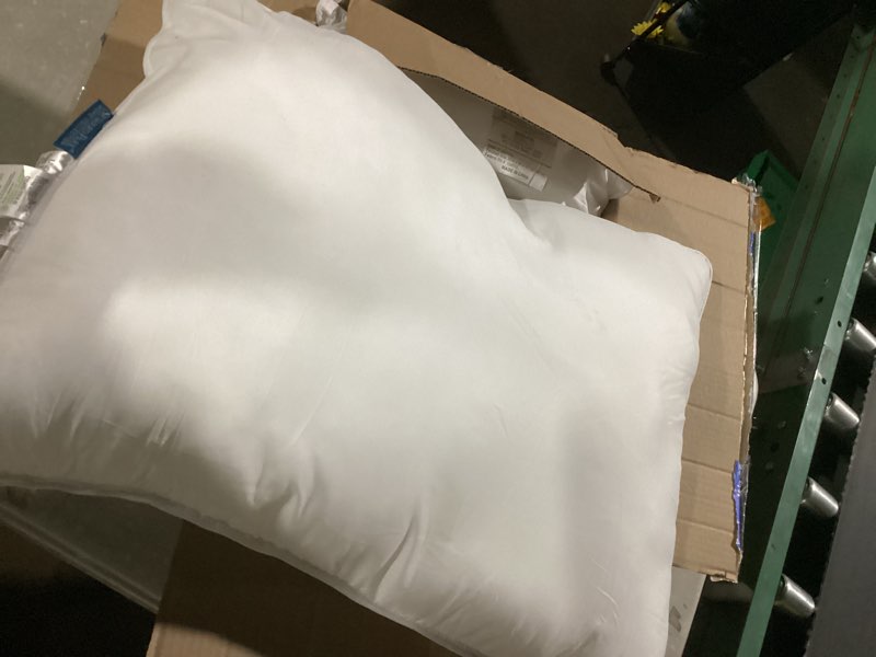 Condition photo showing As Is for Seward Park Throw Pillows 20 x 20 inch Set of 2, Soft Fluffy Decorative Pillow Inserts for Couch Cushion and Sofa 20"x20" (Pack of 2)