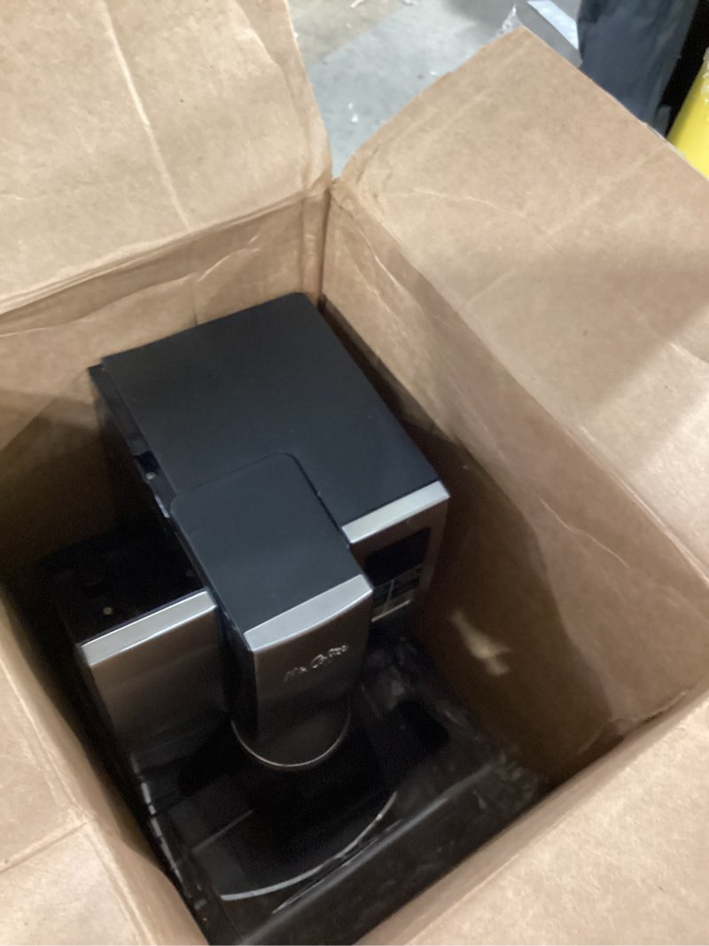 Condition photo showing As Is for Mr. Coffee 10-Cup Programmable Coffee Maker, Insulated Thermal Carafe, Brew Strength Selection, Brew Now or Later, Stainless Steel Stainless Steel 10 Cup Thermal Carafe + Strong Brew