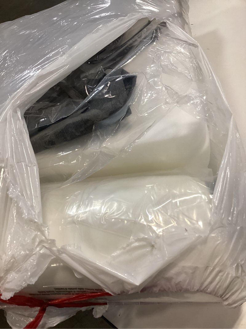 Condition photo showing Good Condition for Chair Cushions for Dining Chairs, 2" Thick Seat Cushions for Kitchen Chairs, D-Shaped Chair Pads with Washable Cover, Ties and Non Slip Backing, 17'' x 16'', Set of 6, Dark Grey 6 Count(Pack of 1) Dark Grey