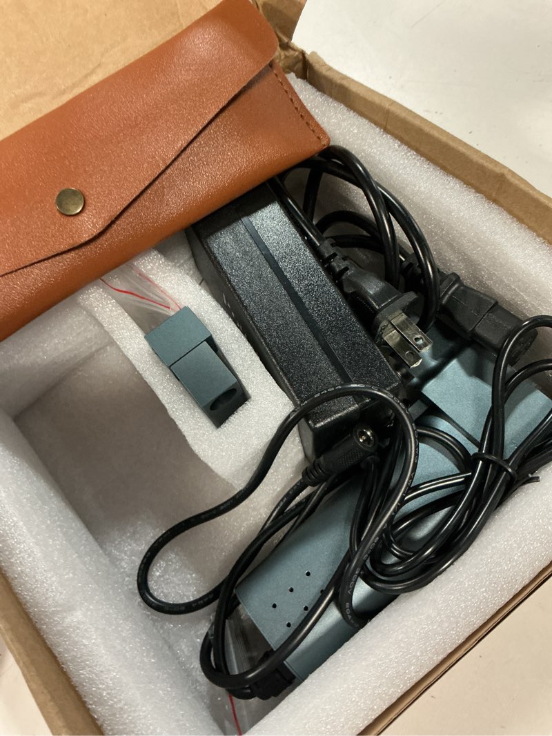 Condition photo showing As Is for dreadlock machine with 0.3/0.4/0.47inch heads,dreadlocks maker for locs instant loc maker crochet tool kit for dreadlocks quick and easy automatic dreadlock machine