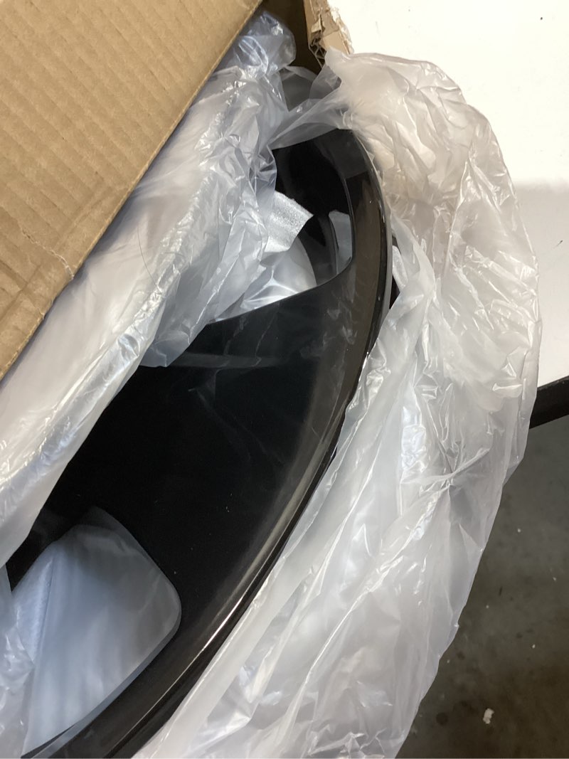 Condition photo showing Good Condition for 4-pack wheel skins compatible with toyota rav4 / rav4 hybrid 2019 2020 2021 2022 2023 2024, 17" 17 inch alloy wheel, snap-on wheel cover replacement, bright black color