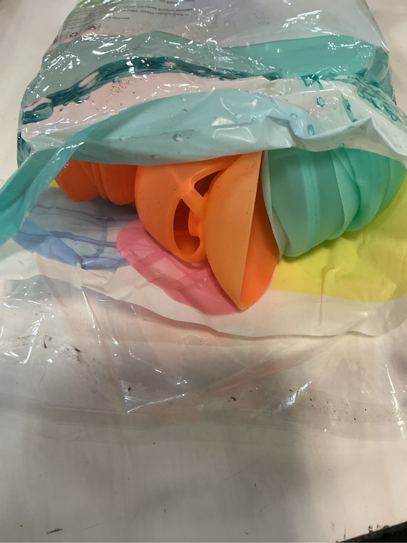 Condition photo showing Good Condition for reusable water balloons for kids & adults, 21 pack refillable silicone water balloons – quick fill, auto sealing water balloon for pool, summer toys beach toys for outdoor idea gift, party supplies