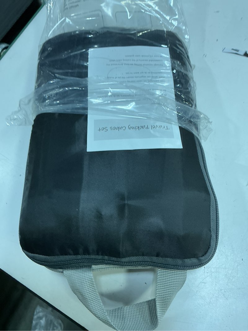 Condition photo showing Good Condition for 10 set compression packing cubes for travel essentials,compressible expandable packing cubes for suitcase,olarhike luggage organizer bags for travel,handy helper for organizing clothes(black) black 10 set