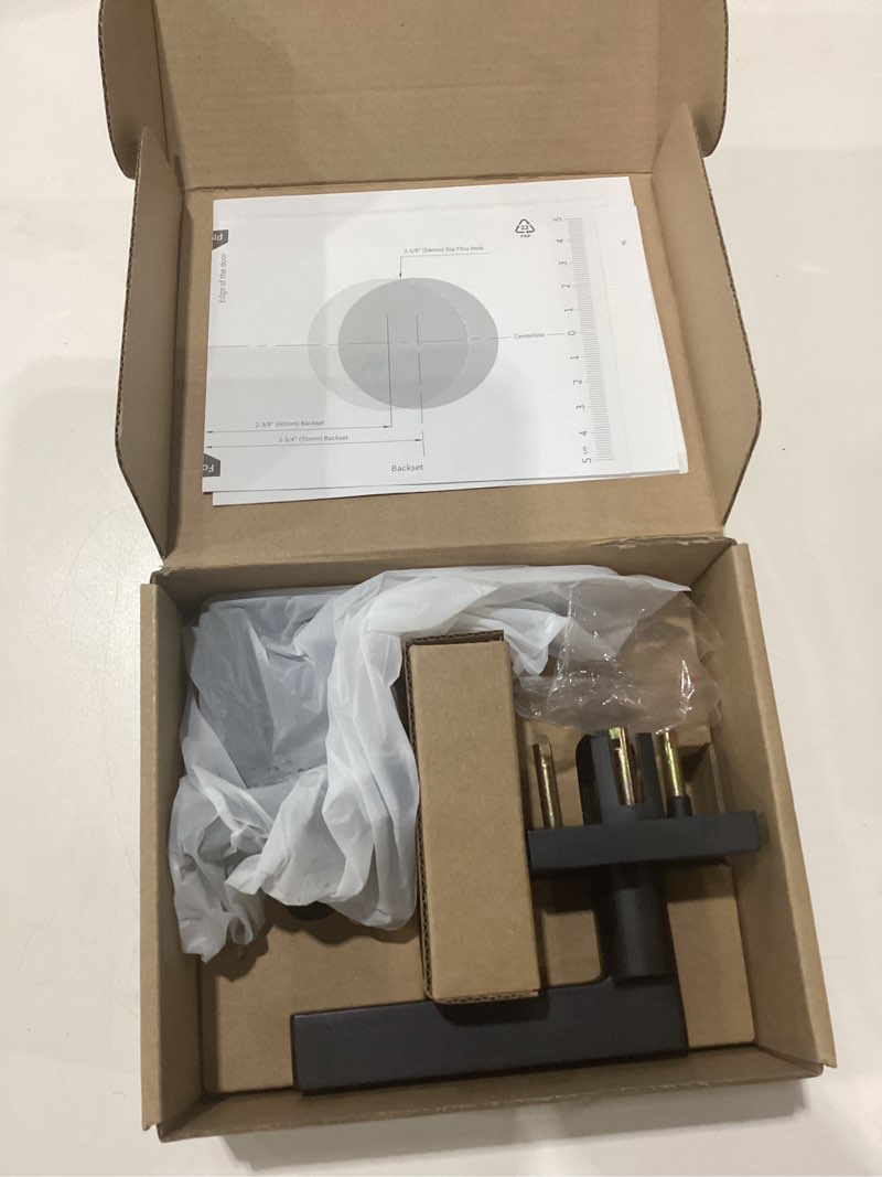 Condition photo showing New/Like New for Aqara Entry Door Handle, Exterior Door Entry Handle with Door Lever, Reversible Lever Exterior for Front Entrance and Bedrooms, Non-Locking, Ideal for Modern Doors Smart Locks