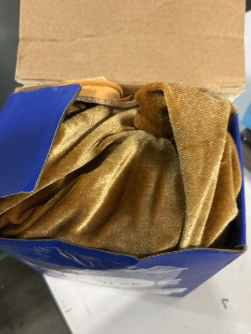 Condition photo showing Good Condition for MIULEE Velvet Ruffle Throw Pillow Covers Soft Luxurious Golden Mustardy Camel Pack of 2 20x20 Inch Square Cushions Vintage Gothic Decorative Ruffled Pillow Shams for Sofa Couch Bedroom Chair 20" x 20" (Pack of 2) Golden Camel