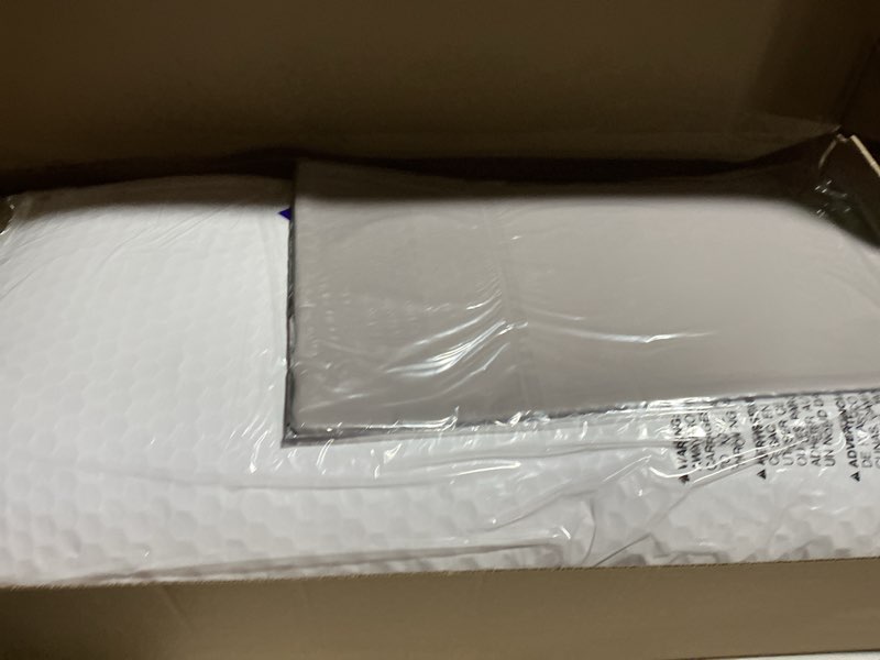 Condition photo showing Good Condition for Purple Freeform Pillow - King Size, Customizable Support with GelFlex Grid & MicroFlex Moon Foam - Pressure Relief, Cooling, Extra Filling & Adjustable Height