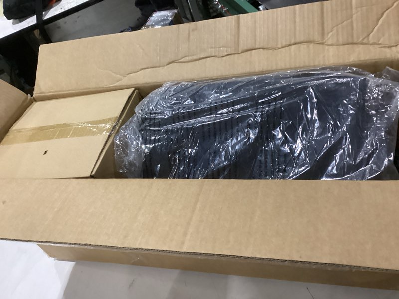 Condition photo showing New/Like New for upgraded portable sauna, steam sauna for home with steamer, remote control, folding chair, 9 levels, 2.6’ x 2.6’ x 5.9’