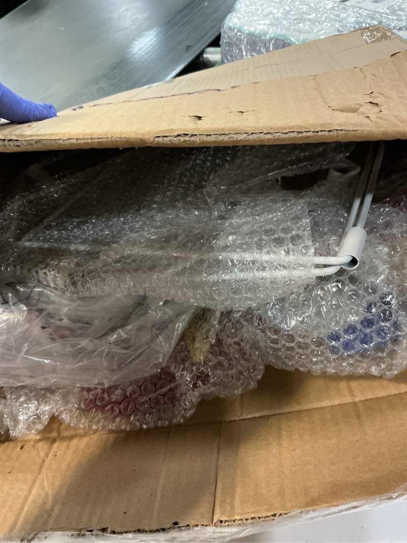 Condition photo showing Good Condition for 6ft Outdoor Pre-lit Nativity Set - Lighted Christmas Scene with 228 LED Lights - Weather Resistant and Quick 