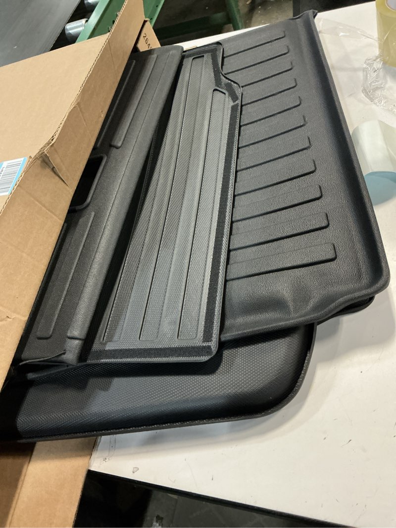 Condition photo showing Good Condition for Cargo Liner & Backrest mat for 2025 2026 Toyota 4Runner Fuel 5-Seater, Full Coverage All Weather TPE Cargo Mat & Trunk Backrest Protectors