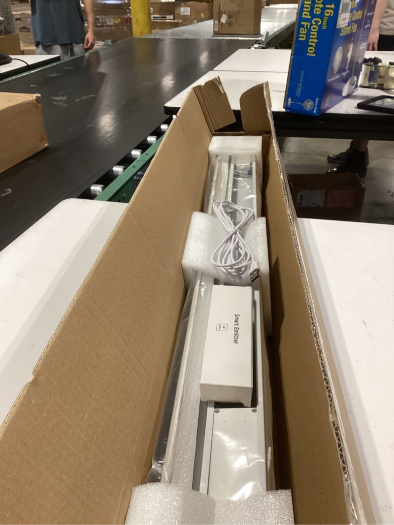 Condition photo showing Good Condition for allesin motorized blinds no drill automatic roller shades with remote | rental-friendly & easy install smart electric blackout window blinds for apartment, cream-linen 34.5x72 cream-linen 34.5"w x 72"h