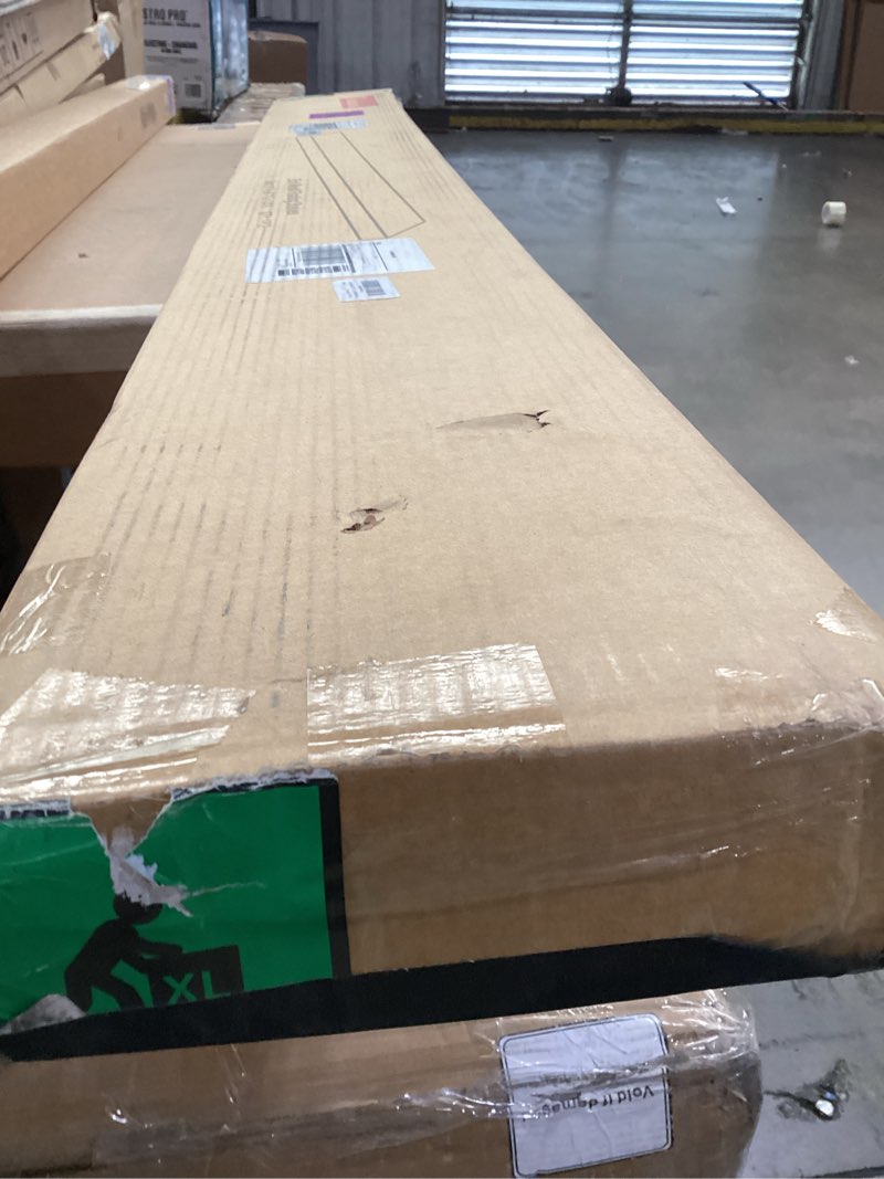 Condition photo showing Good Condition for 72 inch floating shelves for wall 1 pack shelves for bedroom, bathroom, kitchen, wall mounted rustic solid elm wood floating shelf with invisible bracket for books, decor, storage, natural natural flat edge, 72"w, 1pack