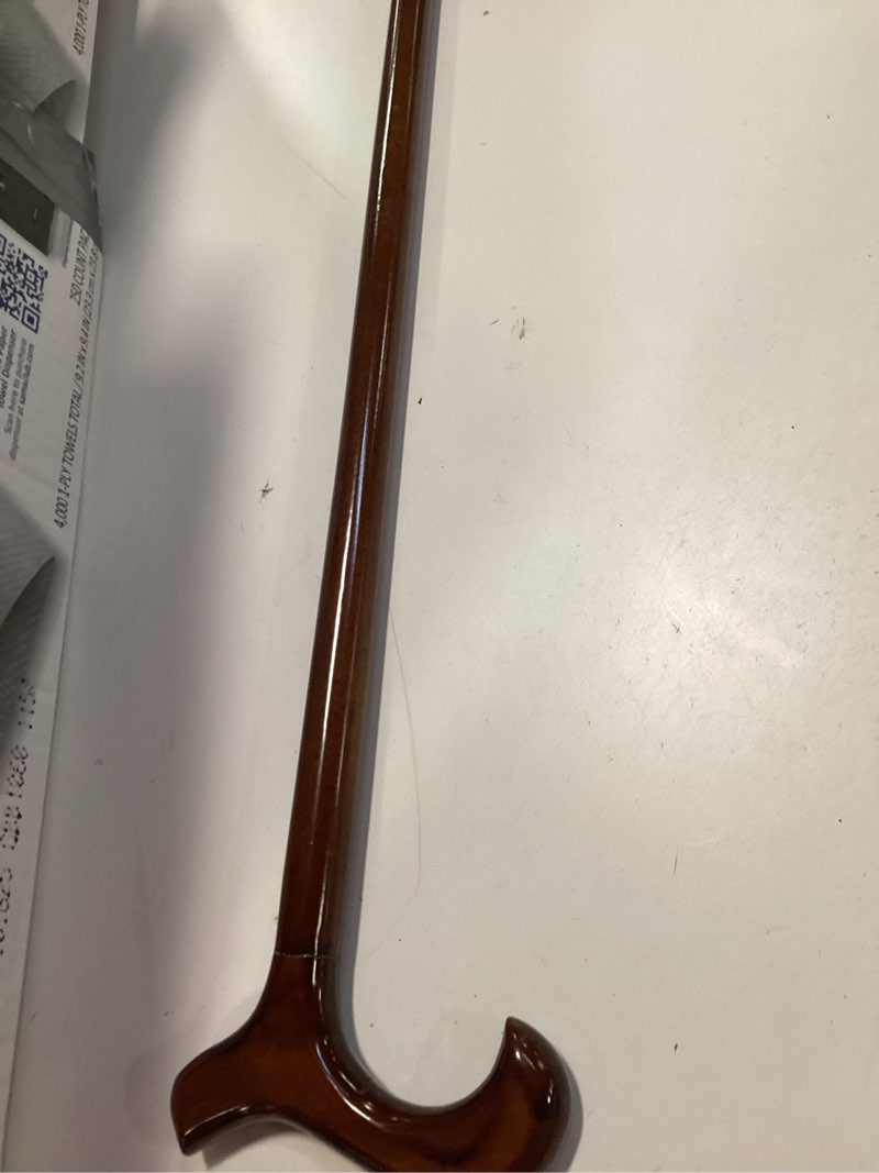 Condition photo showing Good Condition for Wood Derby Handle Cane