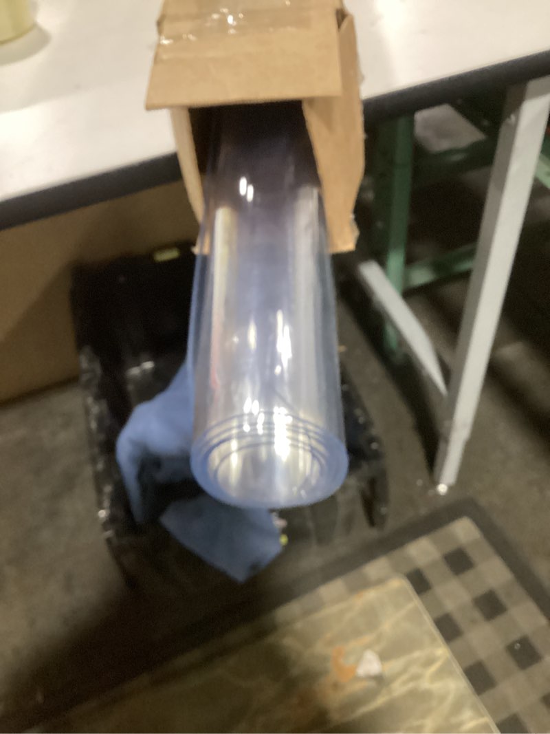 Condition photo showing Good Condition for Yecaye Office Chair Mat for Hardwood Floor, 36" x 48" Clear Computer Desk Chair Mat, PVC Heavy Duty Floor Protector for Rolling Chairs, Can't be Used on Carpet(Transparent, 36" x 48") 2-36" x 48" Transparent