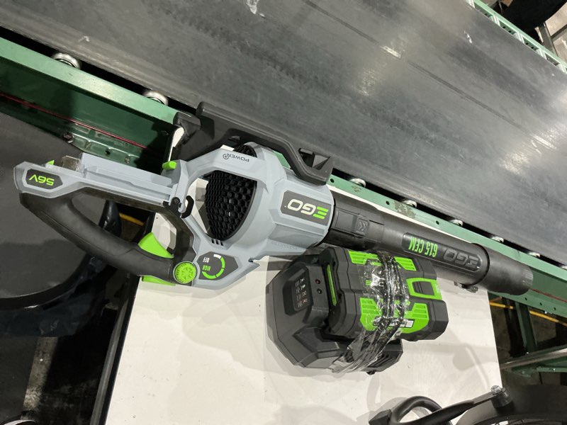 Condition photo showing As Is for ego power+ 56-volt leaf blower and combo kit 2.5 ah (battery included) (charger included)