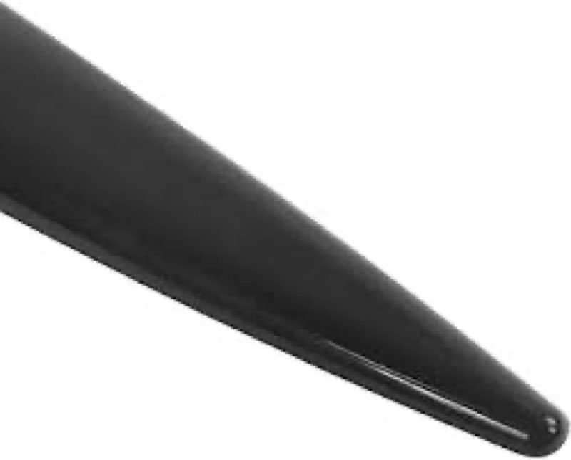 KIMISS Car Door Protector Edge Guards, Universal 4PCS Body Side Trim Waterproof Bright Black Door Pr