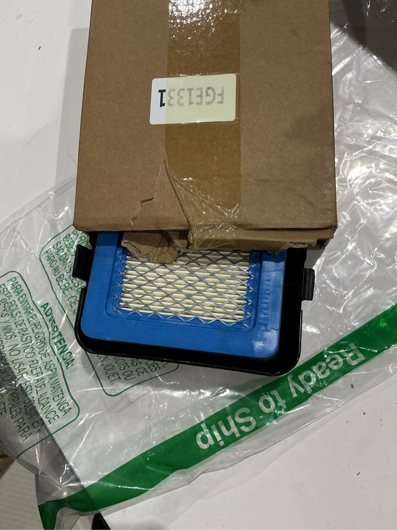 Condition photo showing Good Condition for anxingo 17211-zl8-023 air filter with 17231-z0l-050 cleaner cover replacement for honda gcv135 gcv160 gcv190 engine hrb216 hrb217 hrr216 hrs216 motor pressure washer push lawn mower + spark plug
