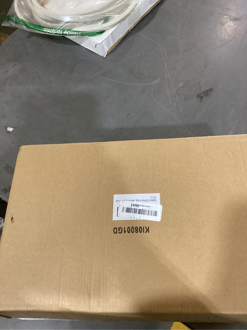Condition photo showing New/Like New for fijinhom 350 pieces gold disposable plates for 50 guests, disposable plastic plates for party, wedding, dinnerware set of 50 dinner plates, 50 salad plates,50 cups and 50 paper napkins, gold gold 50 guests
