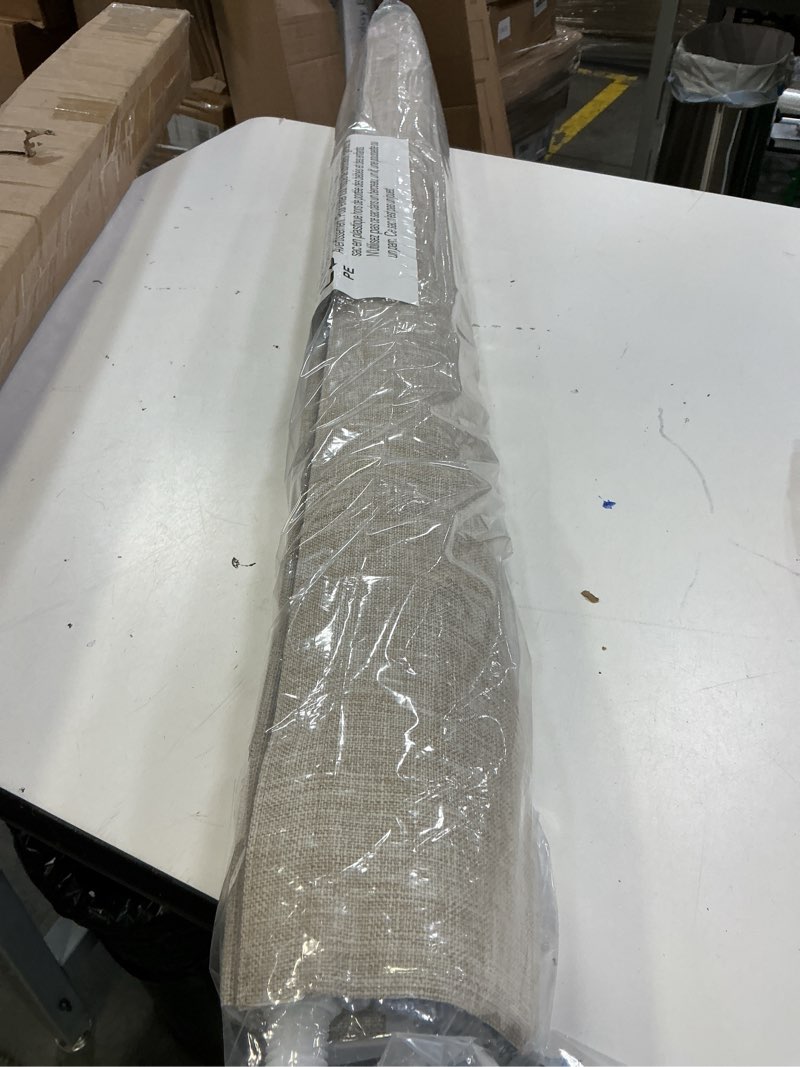 Condition photo showing Good Condition for lazblinds no tools no drill cordless roman shades for windows, blackout thermal insulated uv blocking window blinds, lightweight fabric blinds for indoor windows, 22" w x 60" h, blackout - beige beige 22" w x 60" h