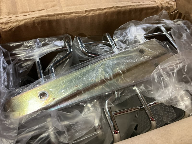 Condition photo showing New/Like New for 3-Tier 5" W x 21" D Narrow Pull Out Cabinet Organizer, Roll out Spice Rack Holder Shelve, Slide Out Slim Storage Wire Baskets for Storage Organization 3 tie 5-21in