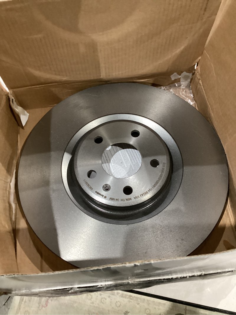 brembo 09.b026.11 uv coated vented rear brake rotor volvo/volvo asia oe# 31277357