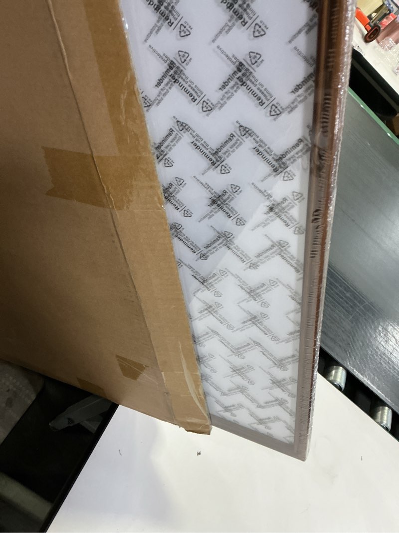 Condition photo showing New/Like New for A1 Picture Frame (23.4 x 33.1 inches), Solid Wood Walnut Wood Poster Frame-Horizontal and Vertical Wall Hanging for Home, Exhibition, Caffe(Walnut) Walnut A1 (23.4 x 33.1 inches)