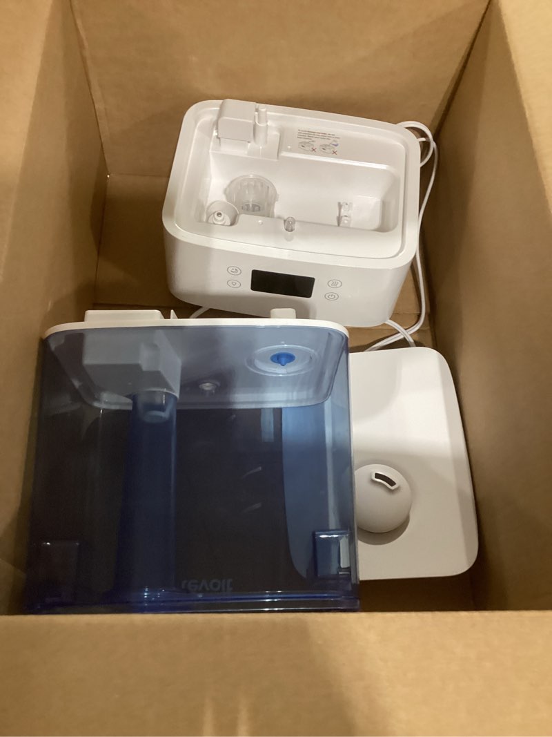 Condition photo showing As Is for LEVOIT Classic300S Ultrasonic Smart Top Fill Humidifier, Extra Large 6L Tank for Whole Family, APP & Voice Control, Essential Oil Diffuser, Humidity Setting with Sensor, Quiet Sleep Mode, Night Light Blue Classic300S
