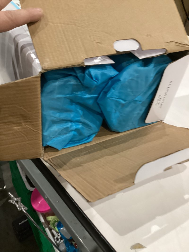 Condition photo showing New/Like New for Joyfair Beach Camping Chair (2 Pack), Outdoor Folding Lawn Chair for Adults, Heavy Duty Portable Chair with Armrest for Outside Fishing, Sport, Patio, Cup Holder & Storage Pocket, Carry Bag (Blue)