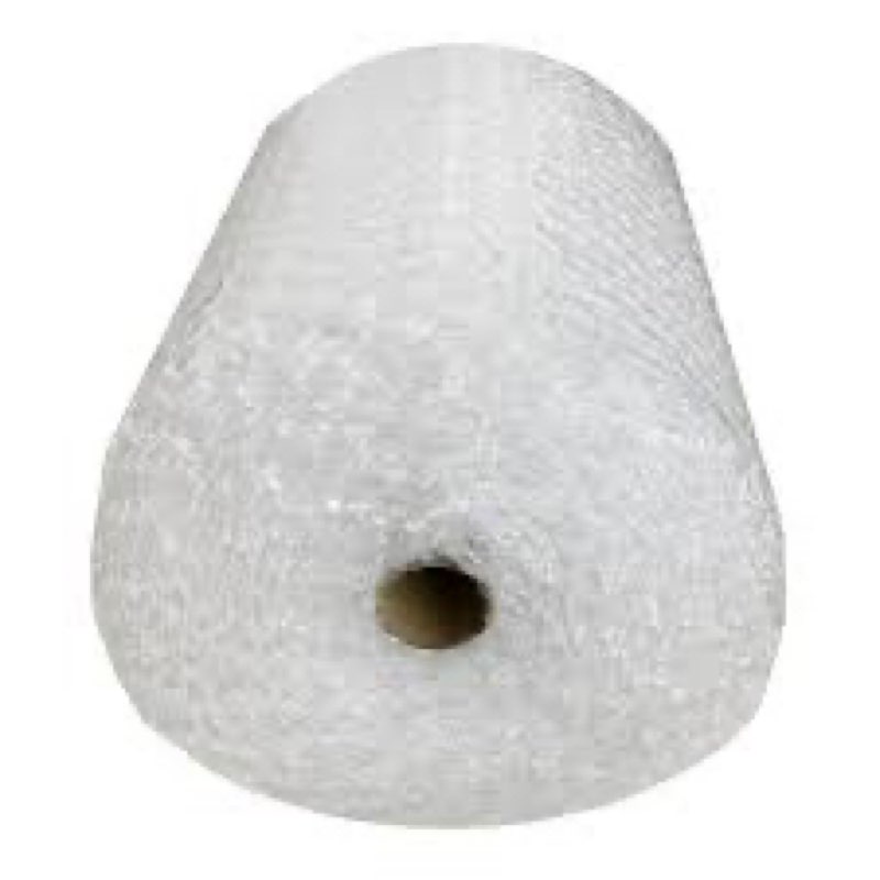 bubble cushioning wrap 24" wide x 65' large bubbles 1/2" size perf 12"