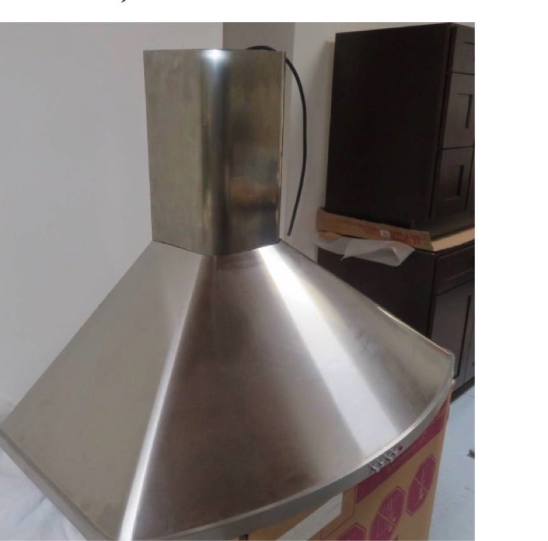 Range Hood Best by Broan 36" Stainless 400 cfm Chimney Wall Range Hood - $600 (Richmond)