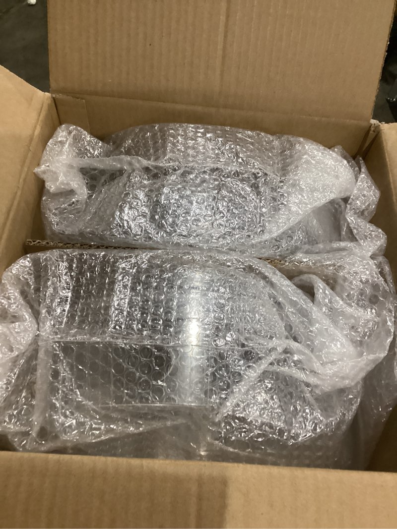 Condition photo showing Good Condition for 2 Packs Pen Organizer for Desk - Acrylic Pen Holder with Hand Grips, 360° Extra Large Rotating Desk Organizer with 7 Removable Compartments for Office, Home, and Makeup Storage