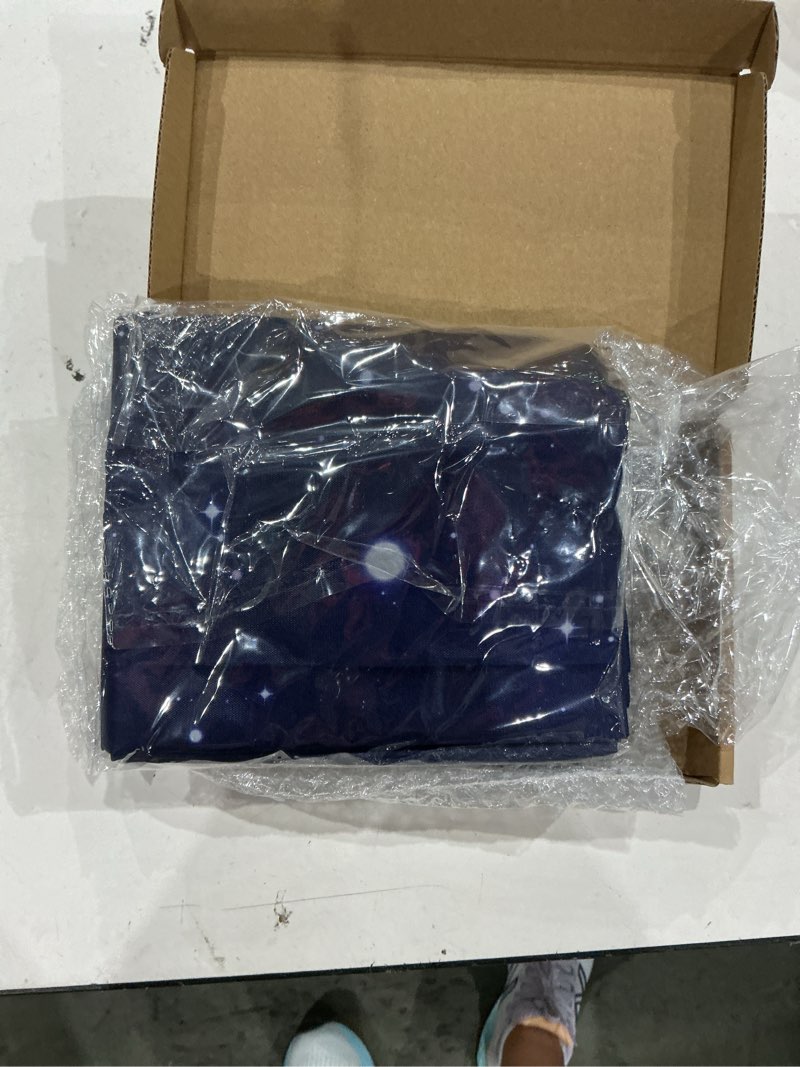 Condition photo showing Good Condition for wowangce 2 pcs 1 x 4 feet fluorescent covers for ceiling lights magnetic ceiling light cover with 8 magnets for school classroom home office drop lamp decor (starry) 2 starry