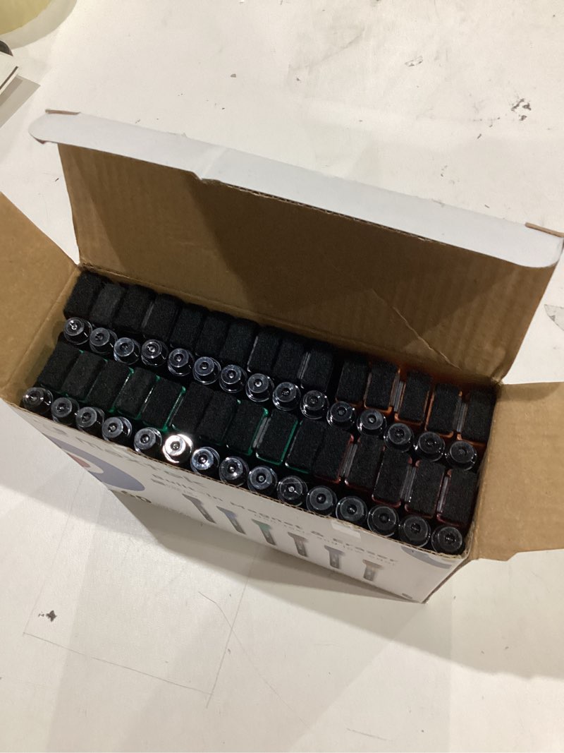 Condition photo showing Good Condition for maxtek 60 Count Magnetic Dry Erase Markers, Fine Tip, 6 Colors, Low Odor Whiteboard Markers with Built-in Eraser 60 Count 6 Colors