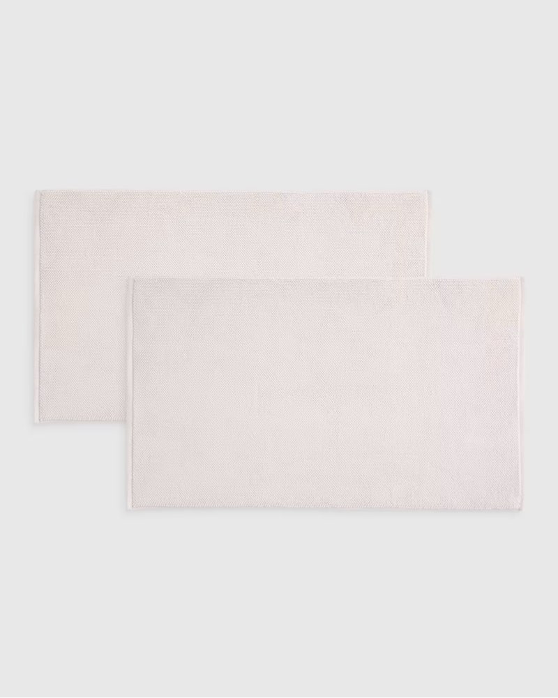  quince turkish cotton bath mat bundle  2 pcs 