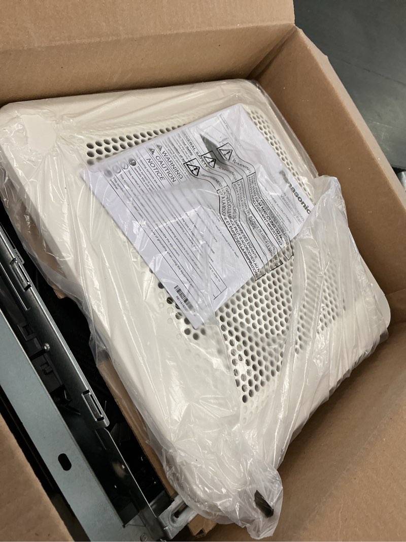 Condition photo showing As Is for Panasonic WhisperRemodel 0.8-Sone 110-CFM White Bathroom Fan ENERGY STAR