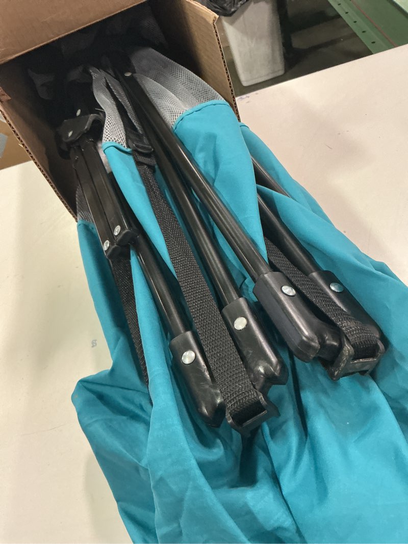 Condition photo showing Good Condition for Regalo My Play Deluxe Extra Large Portable Play Yard Indoor and Outdoor, Bonus Kit, Washable, Teal, 8-Panel