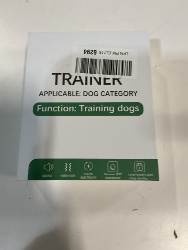 Condition photo showing New/Like New for Ultra Small Shock Collar for Small Dogs, Dog Training Collar with Remote for Small & Medium Dogs 5-30lbs, Waterproof, Rechargeable, 1300ft Range, Collar with Beep, Vibration, Safe Shock Black